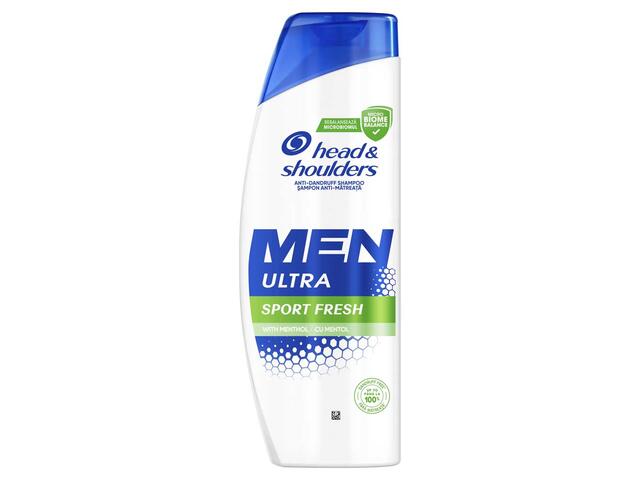 Head & Shoulders Men Ultra Sport Fresh Anti-Matreata Sampon 400Ml