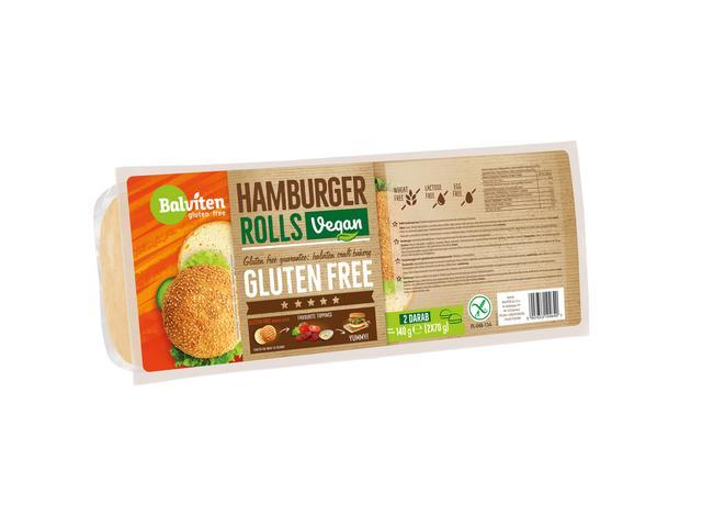 Chifle hamburger fara gluten Balviten 2x70g