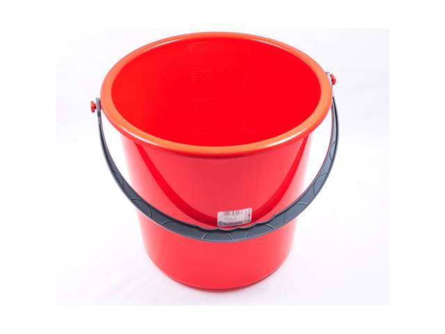 Galeata Plastic, Capacitate 10L, Culoare Rosu, Cyclops