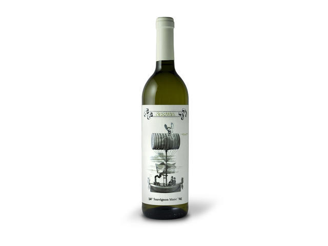 Vin alb Serafim Sauvignon Blanc 0.75L, sec