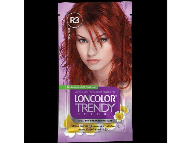 Vopsea de par Trendy R3 Rave Red 25ML Loncolor