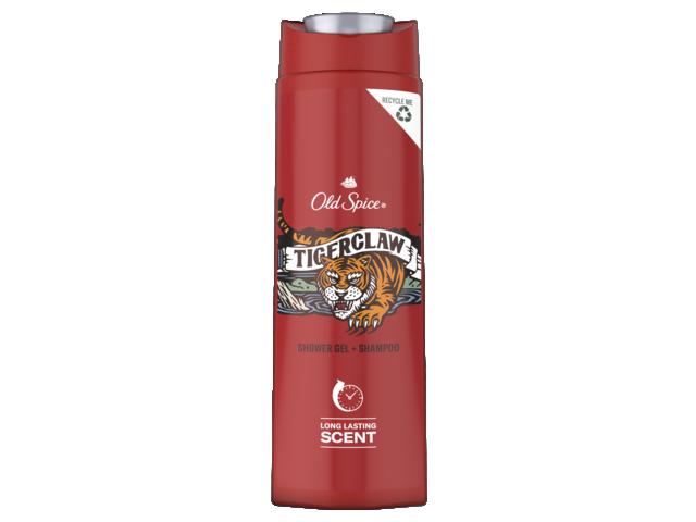 Gel de dus si sampon Old Spice Tiger Claw pentru barbati, 400ML