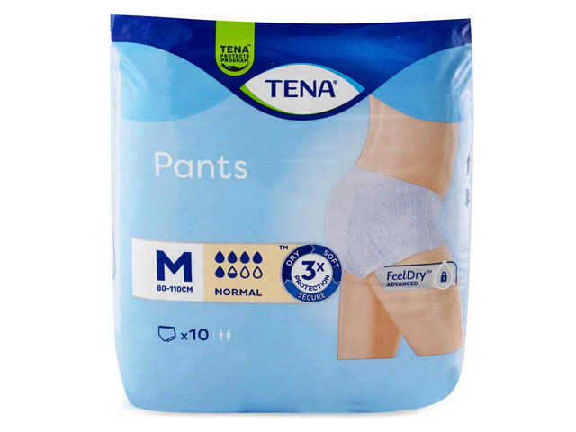 Chilot pentru incontinenta adulti Tena Pants Normal marime M 10 bucati