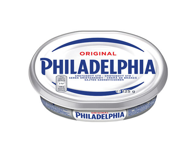 Crema de branza Philadelphia Original, 125 g