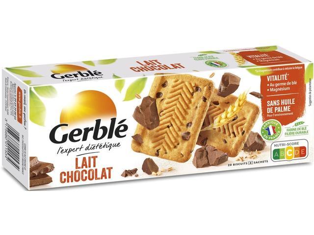 Biscuiti lapte si ciocolata Gerble 230g