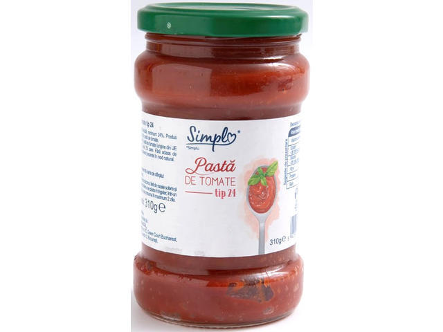 Pasta de tomate 24% Simpl 310g