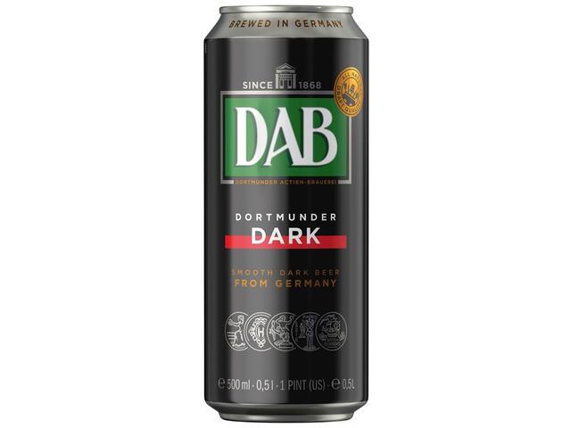 Bere doza 0.5l DAB Dark