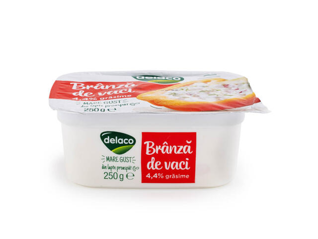 Branza Proaspata 4.4% 250G Delaco