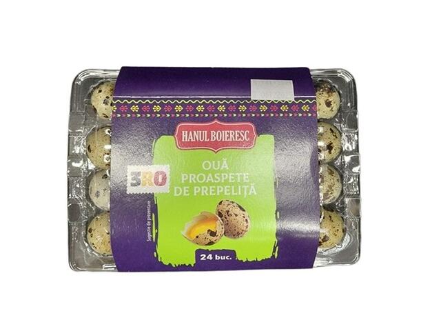 Hanul Boieresc Oua prepelita 24 buc
