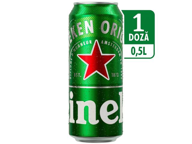 Bere Blonda Premium Doza Heineken 0.5L