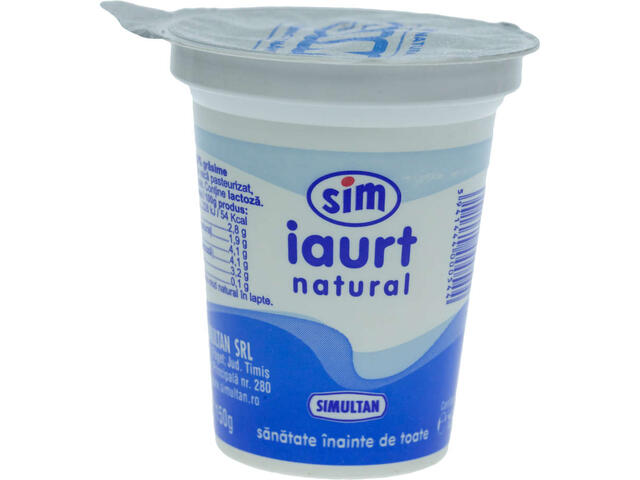 Sim iaurt natur 2.8% grasime 150 g