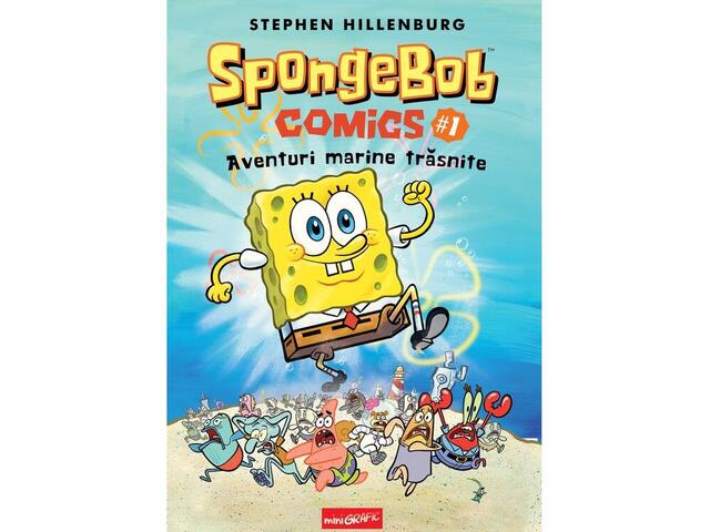SpongeBob Comics #1. Aventuri marine trasnite. miniGrafic