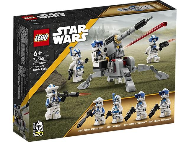 LEGO Star Wars Pachet de lupta Clone Troopers divizia 501 75345