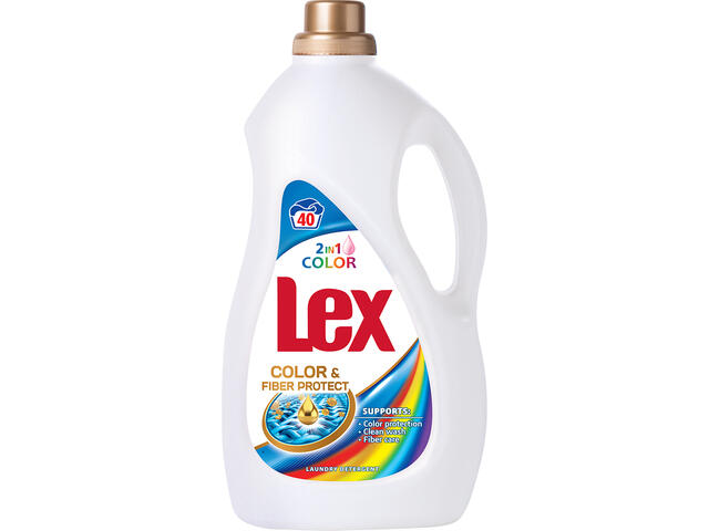 Detergent automat pentru rufe Lex 2in1 Color, 40 spalari, 2.2L