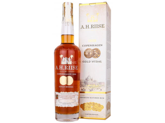 A.H.Riise 1888 Copenhagen Gold Medal Rum 0.7L