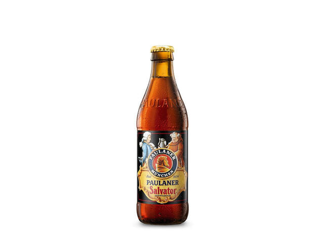 Bere bruna Paulaner Salvator, sticla, 0.33 l