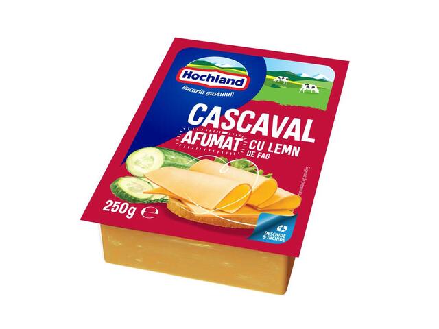 Hochland cascaval afumat 45% grasime 250 g