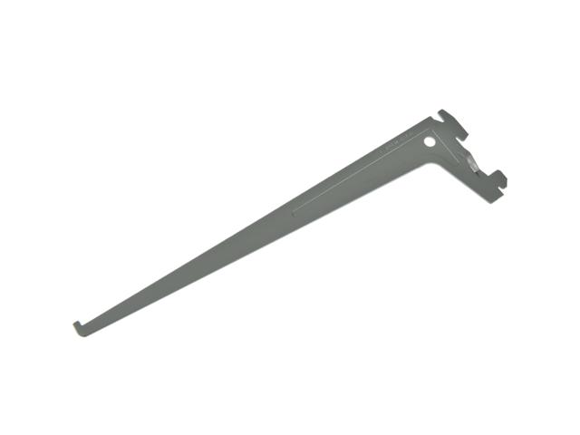 Suport PRO pentru rafturi din lemn, metal sau sticla, L: 250 mm, gri