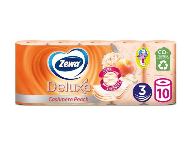 Zewa Deluxe Cashmere Peach hartie igienica 3 straturi 10 role