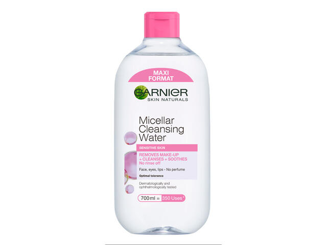 Apa micelara Garnier Skin Naturals Maxi Format pentru toate tipurile de ten 700 ml