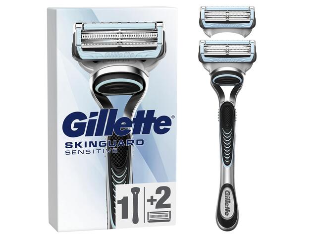 Aparat de ras, Skinguard Sensitive Gillette + 1 rezerva