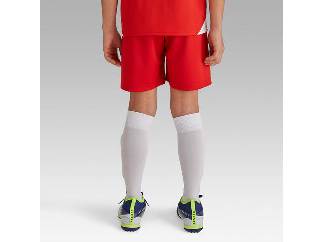 Şort Fotbal ESSENTIEL Roșu Copii - 103-112cm 4-5A