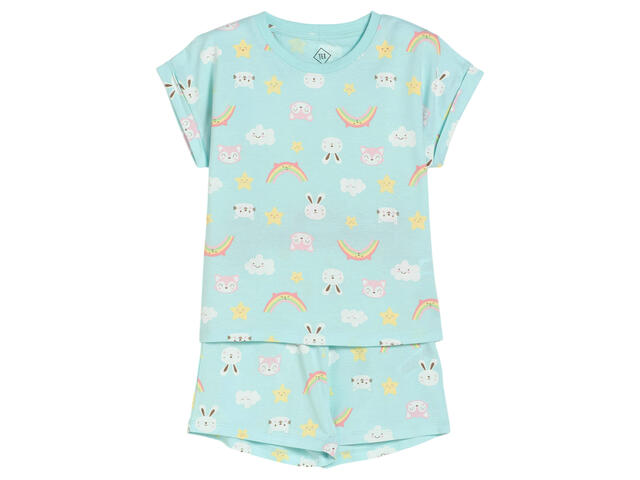 Pijama TEX fete 3/8 ani 3/4 ani