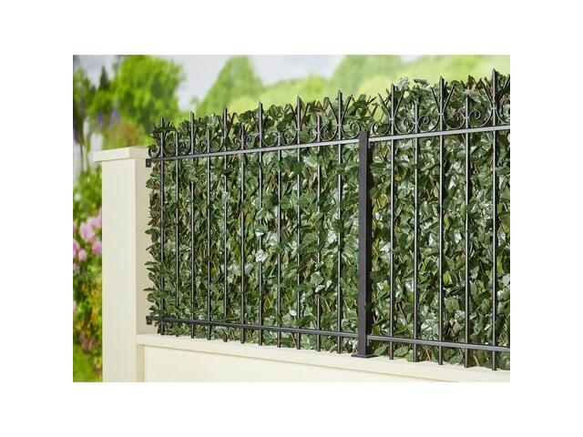 Gard ornamental extensibil, 1x2 m, Verde