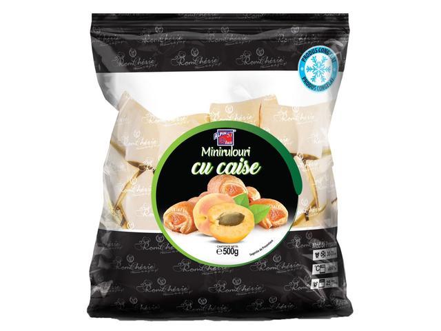 Minirulouri cu caise Alpin 500g