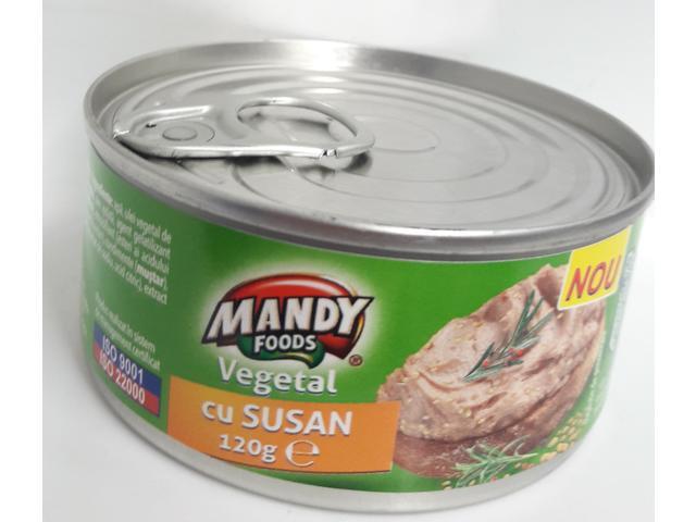 Pasta vegetala cu susan 120 G Mandy Foods