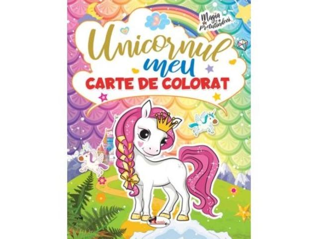 Unicornul Meu Carte De Colorat