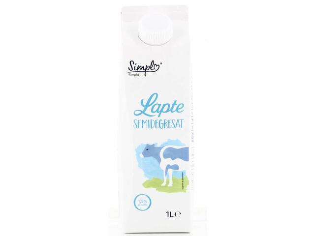 Lapte consum 1,5% 1L Simpl