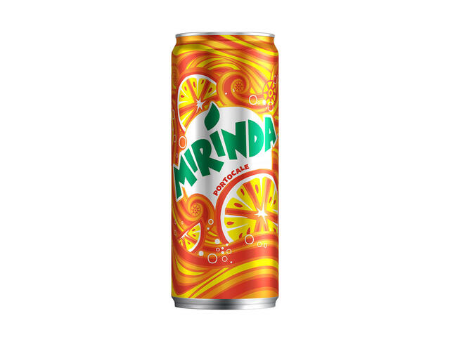 Bautura carbogazoasa cu aroma de portocale Mirinda, 0.33 l