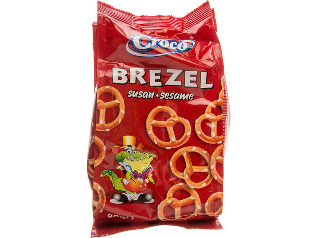 Croco  Brezel covrigei cu susan 80 g