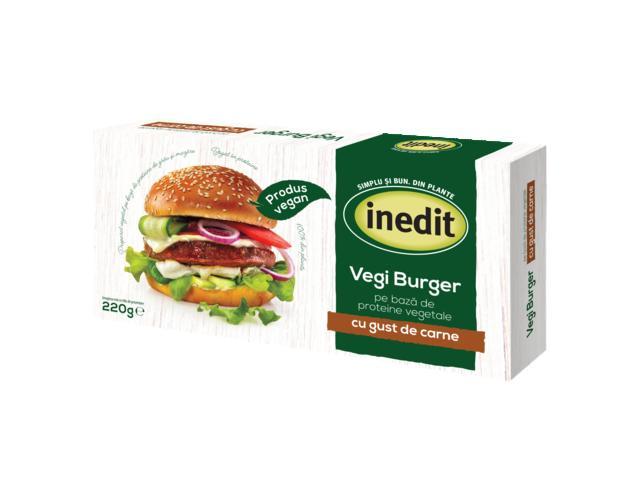 Burger Cu Aroma De Carne 220G Inedit