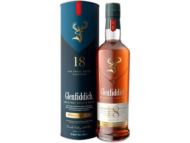Glenfiddich 18 Ani-
Whisky Scotian Single Malt