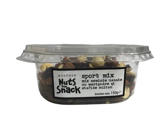 Mix seminte cu merisoare si stafide, Sdoukos Sultan, Nuts for Snack 150g