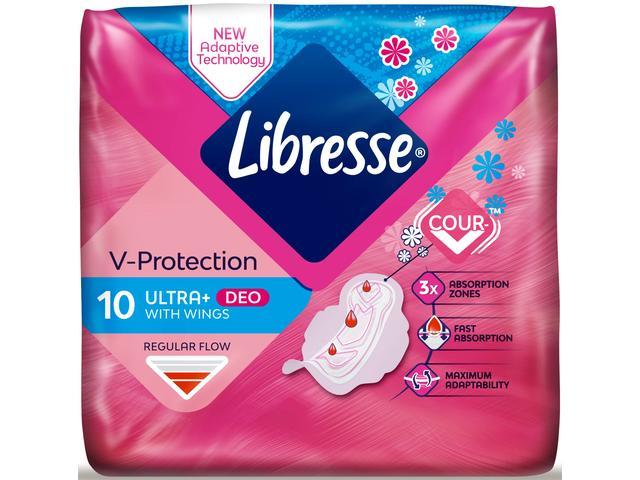 Absorbante Libresse Ultra Normal Deo 10 bucati