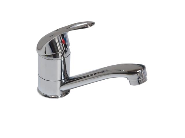 Baterie pentru bucatarie Sanitec SN 0001, monocomanda, zinc, 18 cm