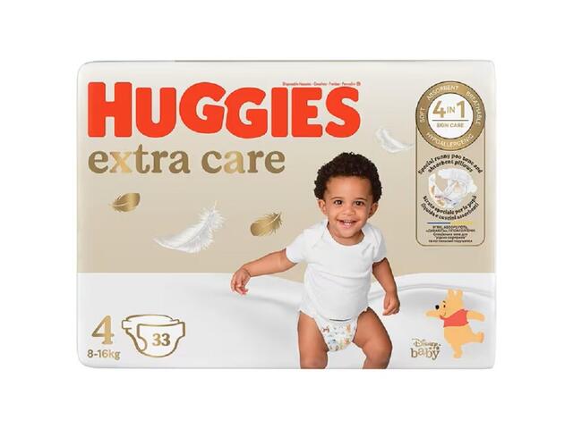 Huggies Extra Care nr.4, 8-16 kg
