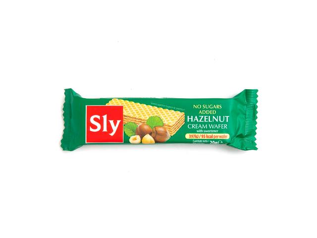 SLY Napolitane cu crema de alune 20g