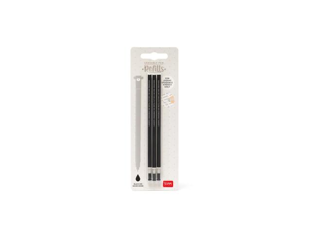 Set 3 rezerve pix - Legami Erasable Pen - Black