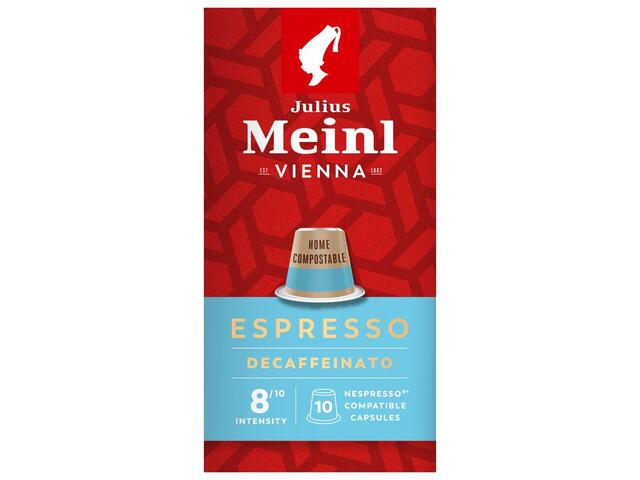 Capsule Nespresso compatibles Julius Meinl Decafeinato