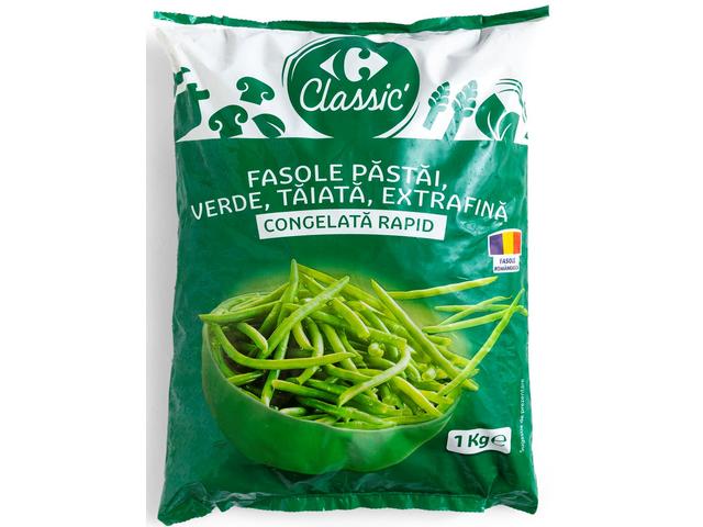 Fasole pastai, verde, taiata, extrafina, 1kg