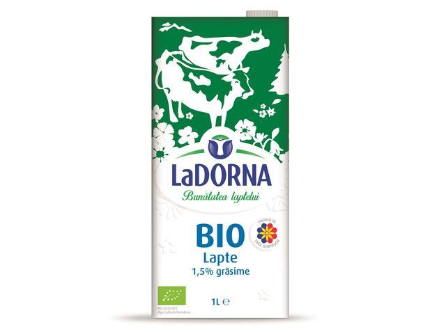 La Dorna Bio lapte de vaca UHT 1.5% grasime 1 l