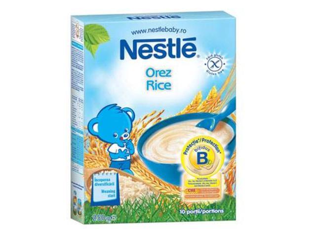 Cereale Nestlé® Orez, 250G Inceperea Diversificarii