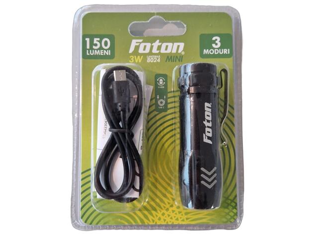 Foton Mini Lant. Reinc Usb 3W