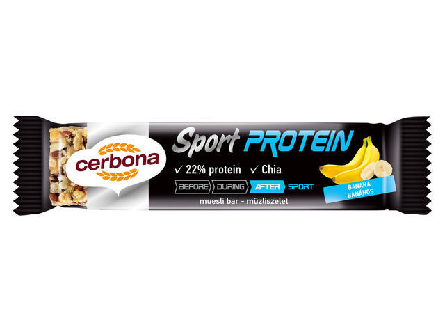 Baton Musli Cu Banana Cerbona 35 G