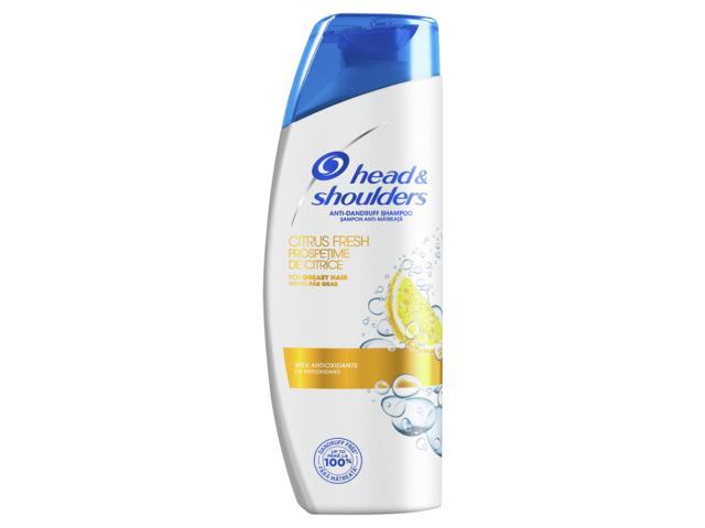 Sampon anti-matreata pentru par gras, Head&Shoulders Citrus Fresh 225 ML