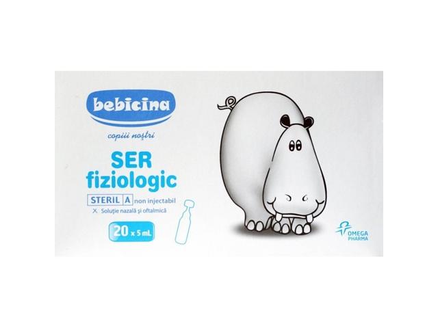 BEBICINA SER FIZIOLOGIC 0.9% 20FIOLE X 5ML